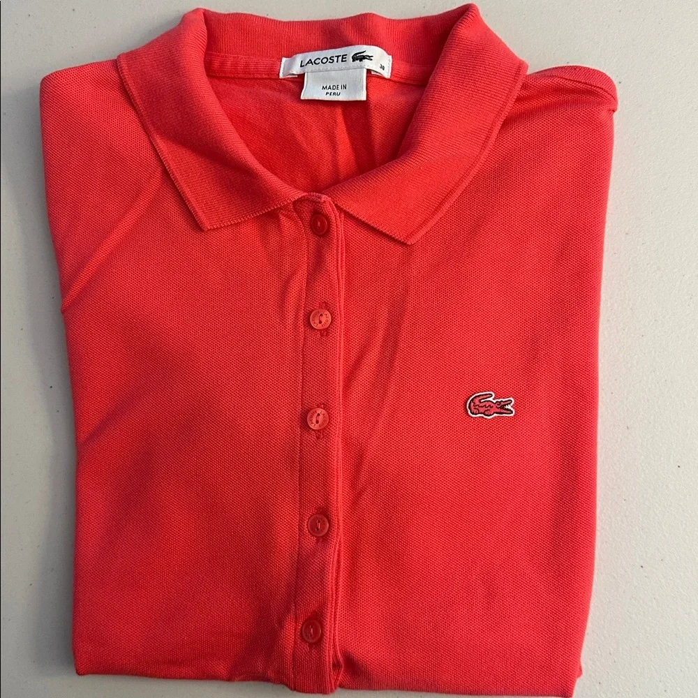 Lacoste women short sleeve Polo 38 - Picture 3 of 3